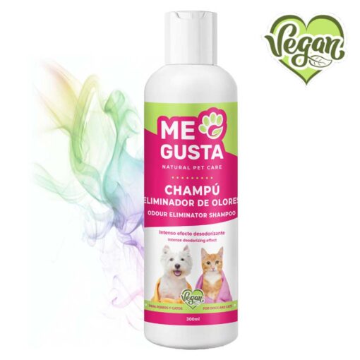 ME GUSTA Odor eliminator shampoo Dogs and Cats  300ml - Image 2