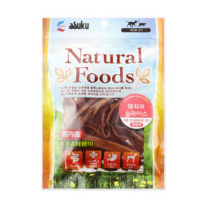 Asuku Natural Foods 鮮豬耳絲70g@