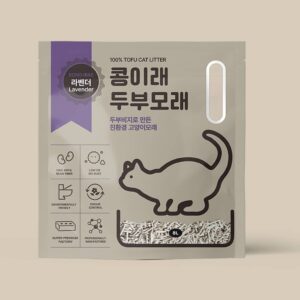 Kong Irae Ultra Clumping Tofu Cat Litter - Lavender 8L