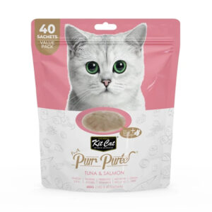 Kit Cat Purr Puree Tuna & Salmon 600g 15gx40
