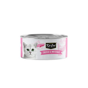 Kit Cat Deboned Chicken + White bait Toppers 80g KC-2159