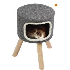 Circle pets Geometry Cat Cave(啡) TM-115004