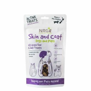 NRG+ New Zealand Freeze Dried Treats for Dogs (Skin & Coat) 120g