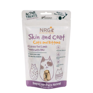 NRG+ New Zealand Freeze Dried Treats for Cats (Skin & Coat) 50g