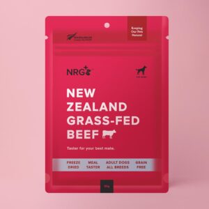 NRG+ Beef FREEZE DRIED TASTERS/ TREATS (DOGS) 50g